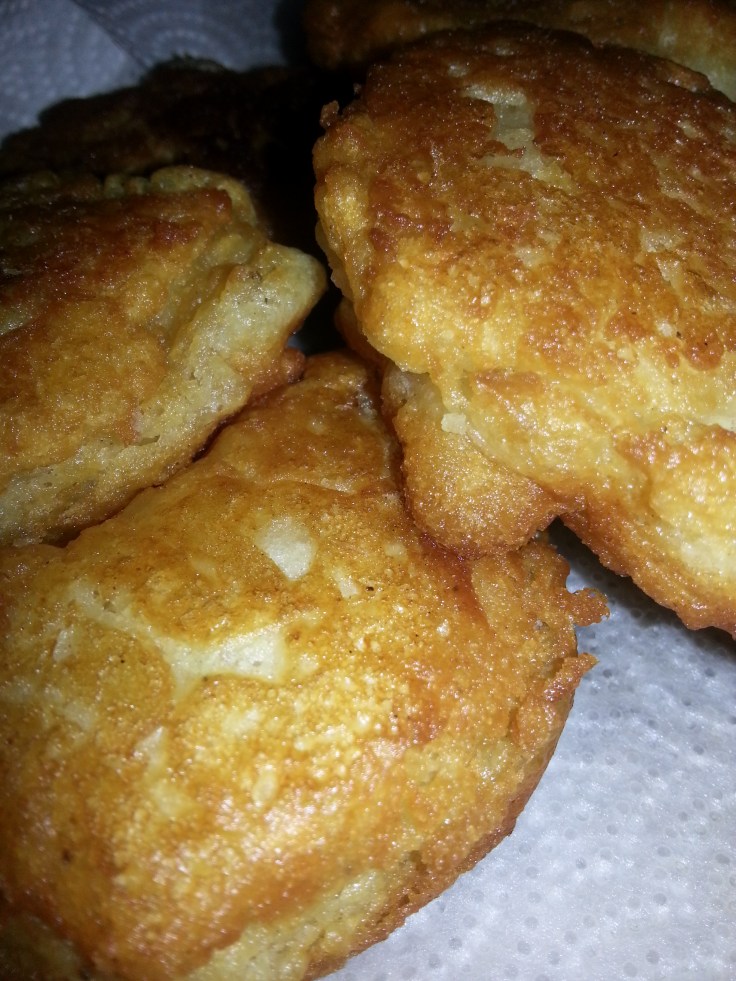 Apple Pancake Fritters