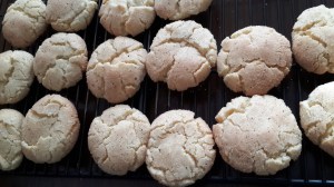Voila!  Snickerdoodles!